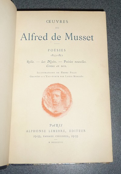 Poésies 1833-1852. Rolla - Les nuits - Poésies nouvelles - Contes en vers