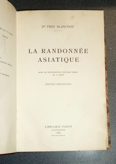 La randonnée asiatique