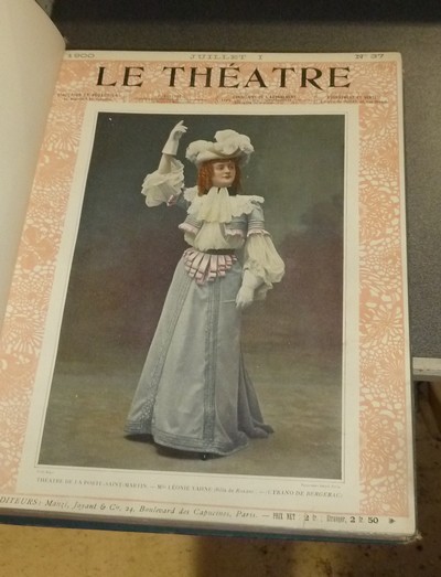 Le Théâtre. Revue bimensuelle illustrée. 2ème semestre année 1900