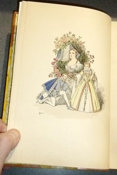 La Princesse de Clèves (Exemplaire sur Japon avec 2 états des illustrations, reliure signée)