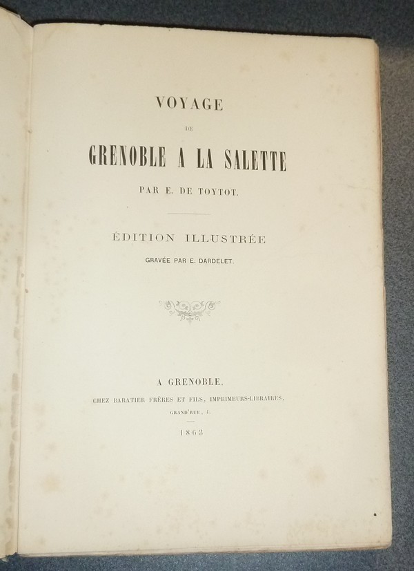 Voyage de Grenoble à la Salette