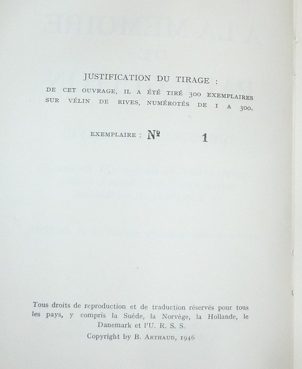 À la mémoire de Paul Guitton. Témoignages d'amitié. Précédés de deux pages du journal de P. Guitton