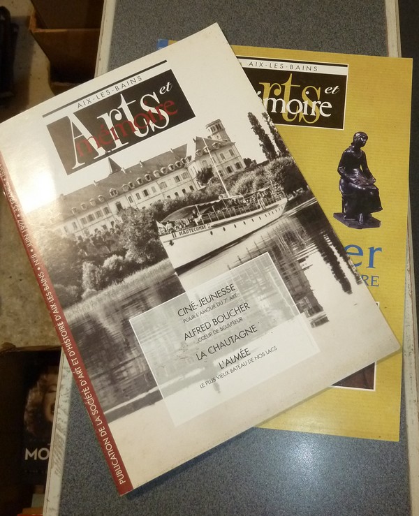 Livre ancien Savoie - Arts et mémoire d'Aix-les-Bains N° 8 - Ciné Jeunesse -Alfred Boucher - La... - Société d'Art et d'Histoire d'Aix les Bains