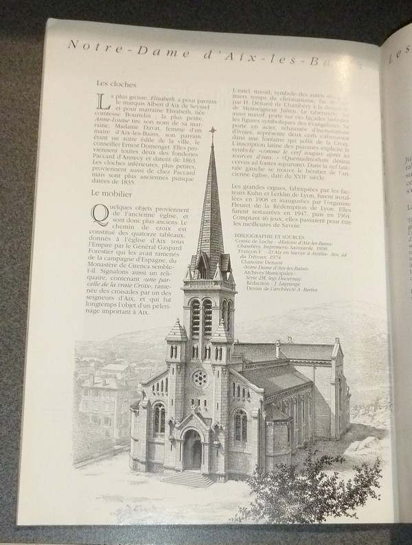 Arts et mémoire d'Aix-les-Bains N°  12 - Les gorges du Sierroz - Aix les bains en 1561 - La batellerie du Rhône - les chantiers de jeunesse