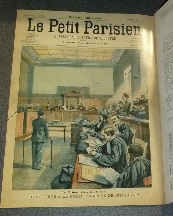 Arts et mémoire d'Aix-les-Bains N° 14 - Le drame d'Aix les Bains, découverte du cadavre d'Eugénie Fougère - La route du sel - l'alliance Franco-russe