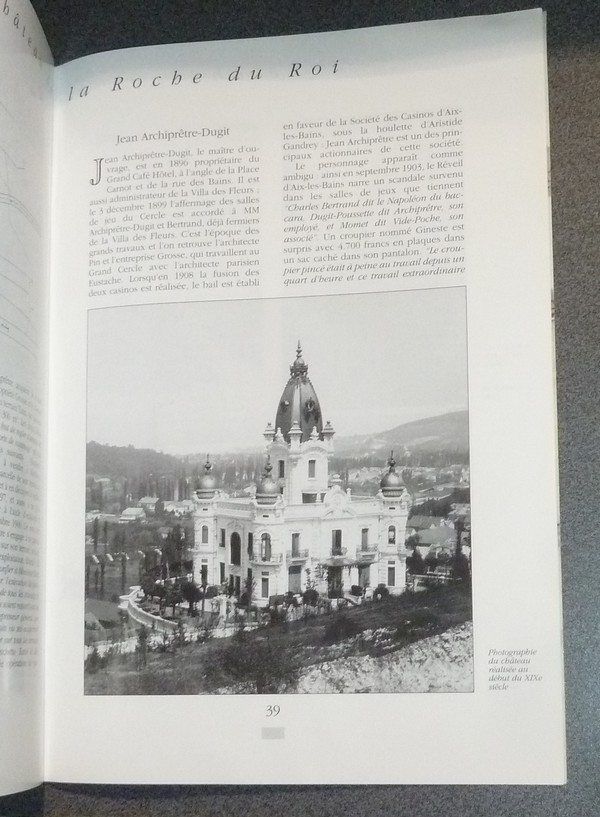 Arts et mémoire d'Aix-les-Bains N° 22 - Delphine Gay - Le château de la Roche du Roi - Ellen Wilmott à Tresserve - L'asile évangélique - Don Pedro II