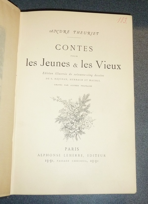 Contes pour les Jeunes & les Vieux