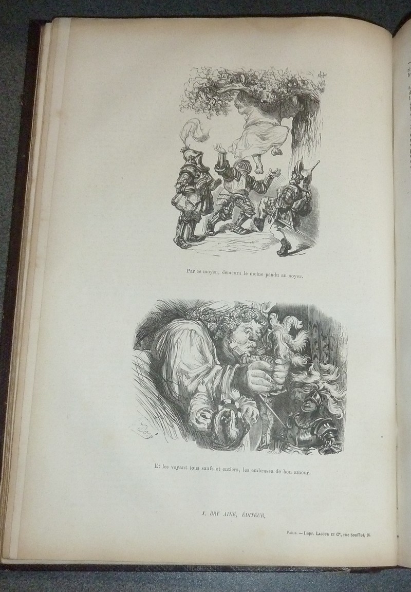 Oeuvres, contenant la vie de Gargantua et celle de Pantagruel, augmentée de plusieurs fragments et deux chapitres du Ve livre restitués d'après un manuscrit de la bibliothèque impériale