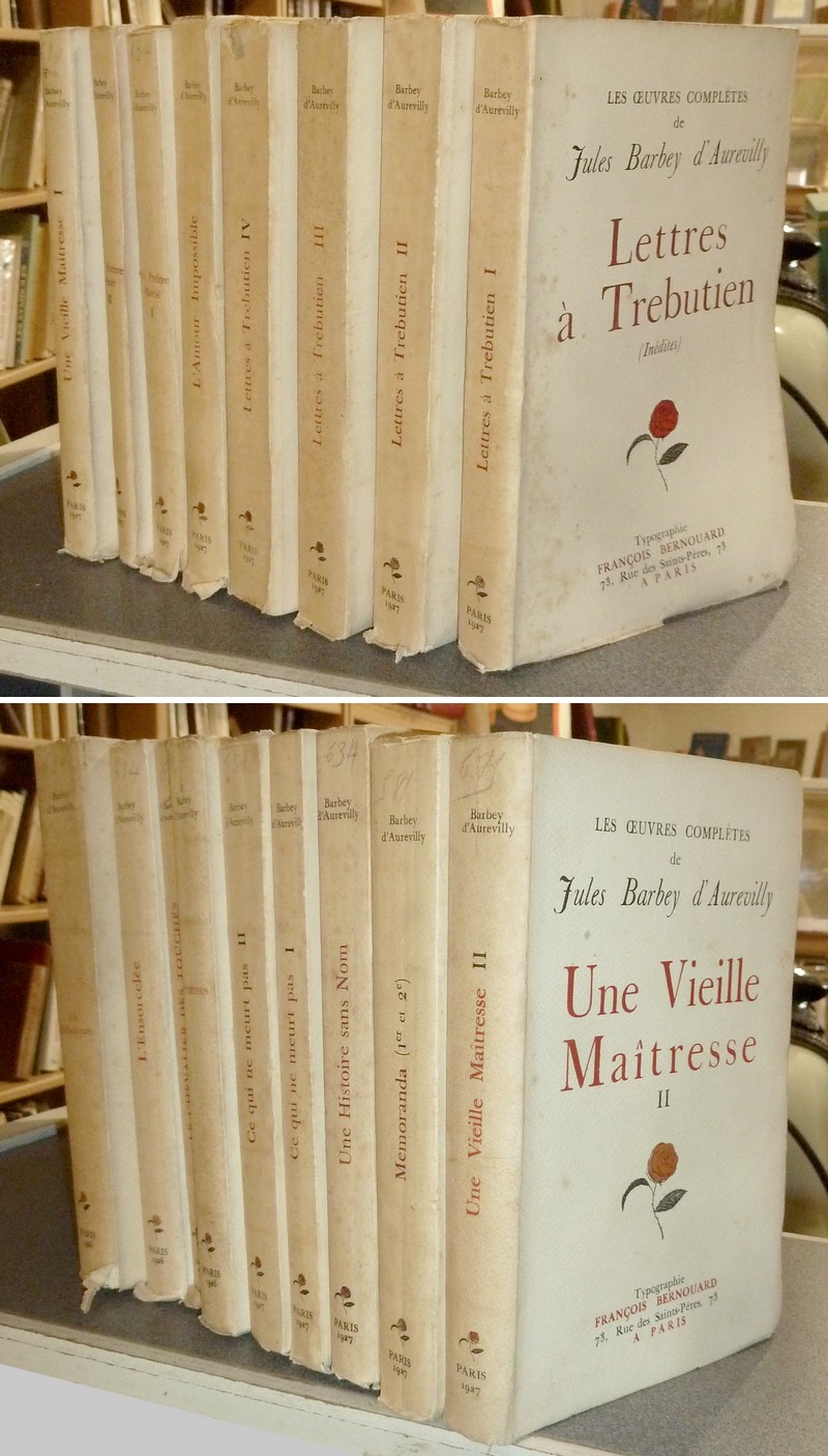 Les oeuvres complètes (17 volumes) - Barbey d'Aurevilly, Jules