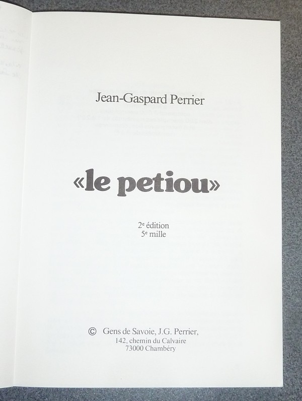 Le Petiou