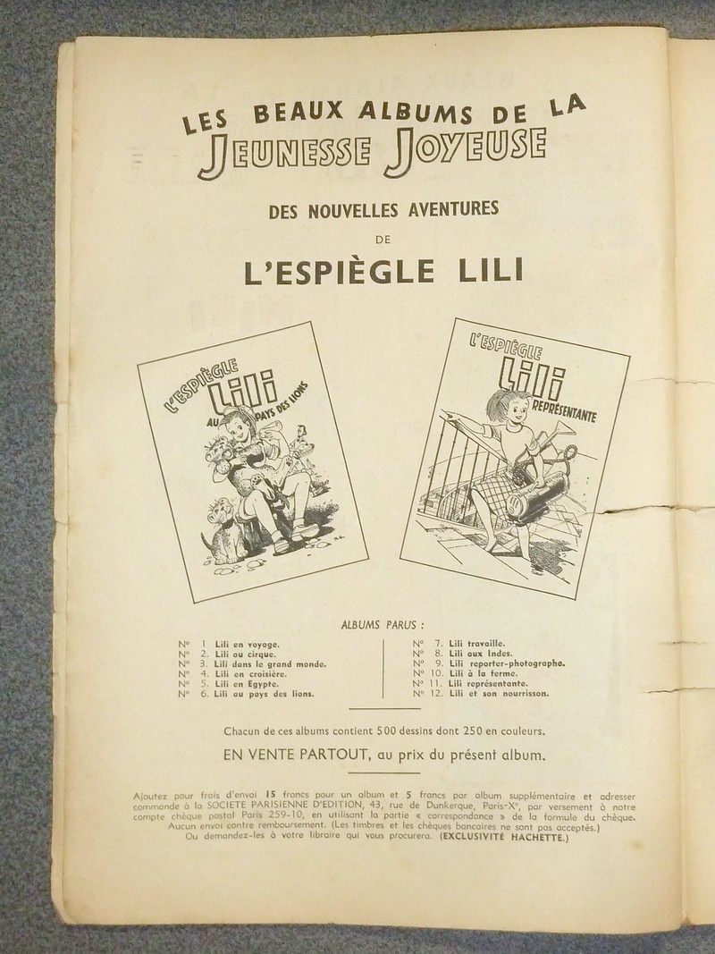 Lili et son nourrisson - Espiègle Lili N° 12