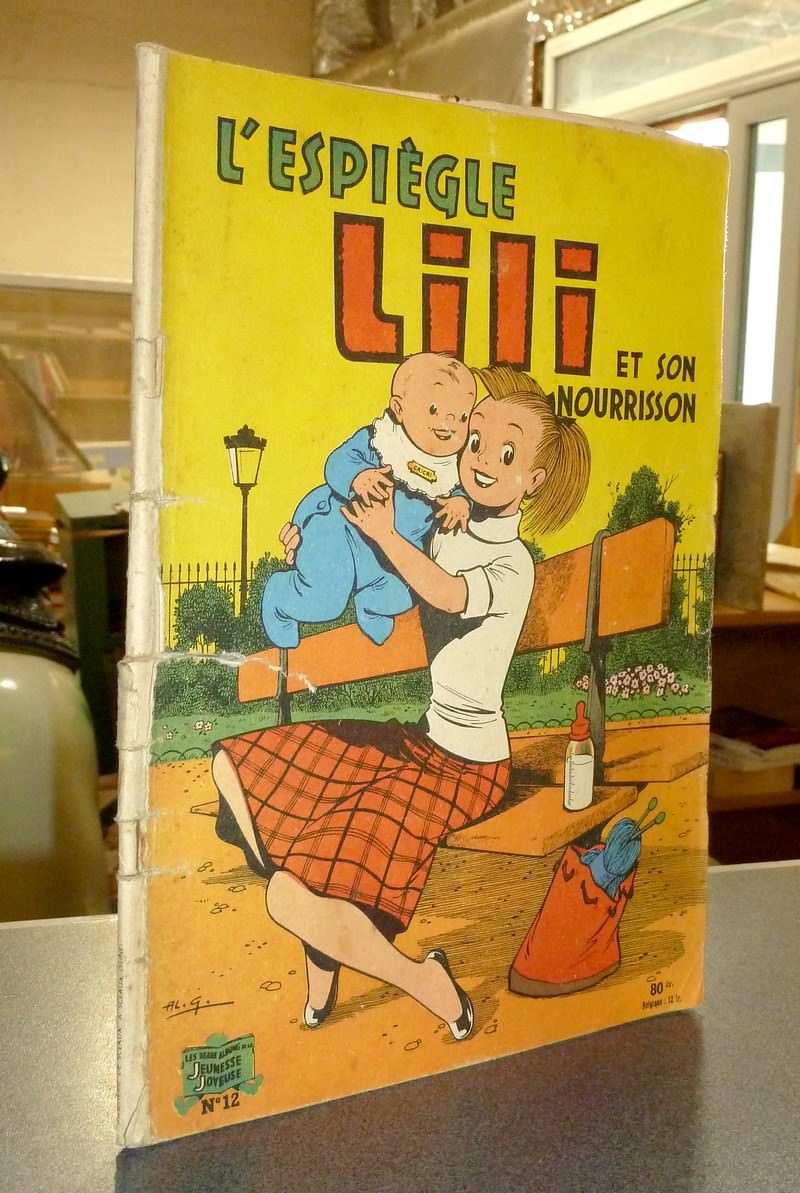 livre ancien - Lili et son nourrisson - Espiègle Lili N° 12 - Hiéris, Bernadette & Al. G. (Alexandre Gérard)