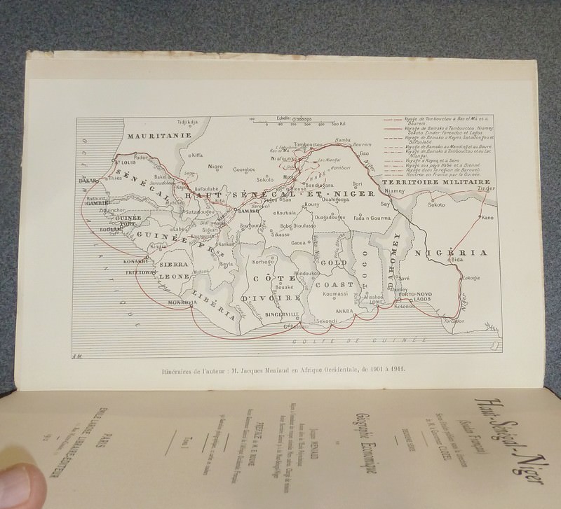 Haut-Sénégal - Niger (Soudan français) Géographie économique (2 volumes)