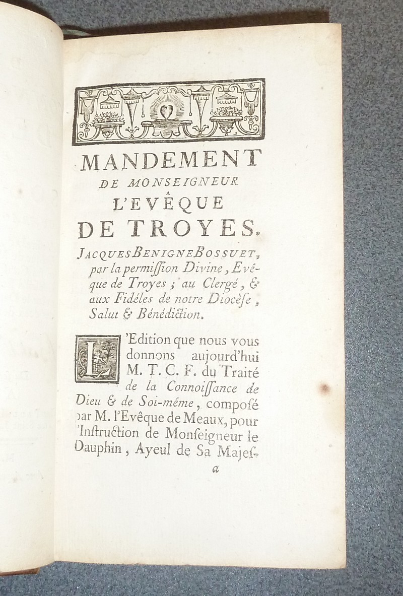 De la Connoissance (connaissance) de Dieu et de soi-même, ouvrage posthume