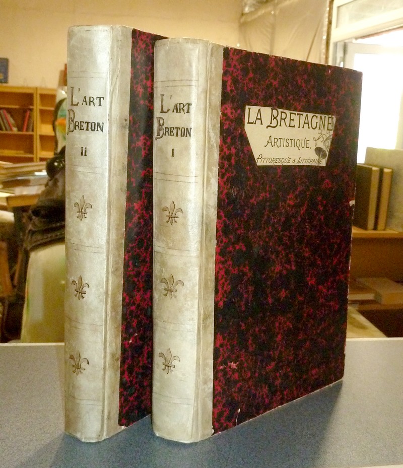 La Bretagne artistique, pittoresque & littéraire (2 volumes) Première année (de juillet à décembre 1880 - de janvier à juin 1881)