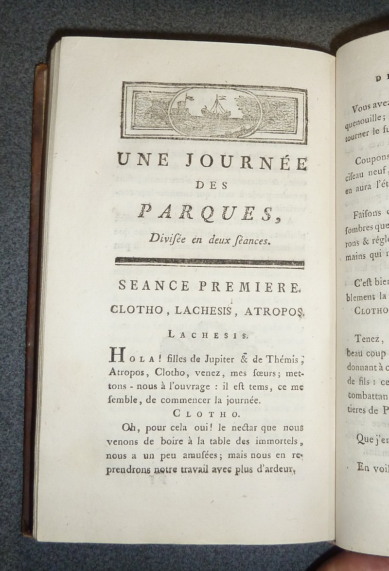 Le Diable boiteux suivi d'une journée des Parques et des Béquilles du Diable boiteux