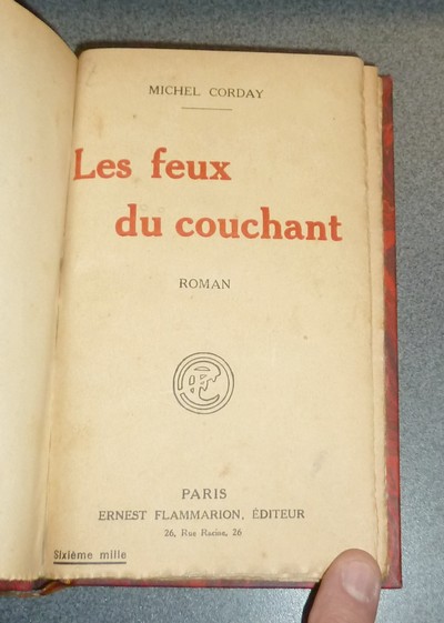 Les feux du couchant