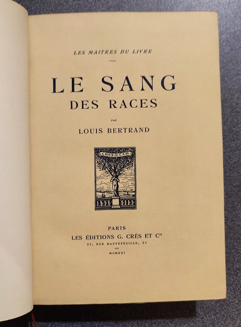 Le sang des races