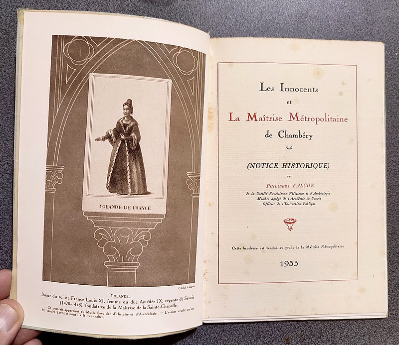 Les Innocents et La Maîtrise Métropolitaine de Chambéry (Notice historique)