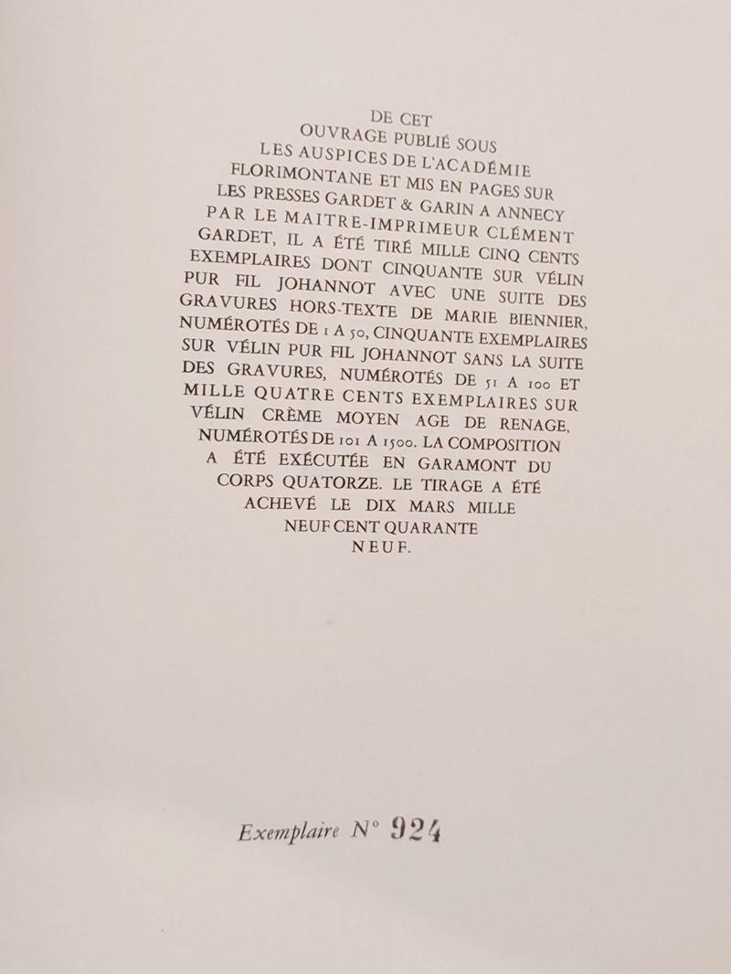 Le Château de Montrottier. Étude historique et archéologique