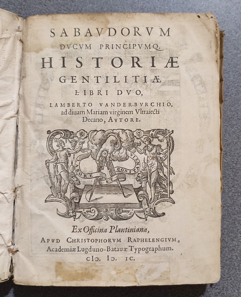 Sabaudorum ducum principumq Historiae gentilitiae libri duo (1599)