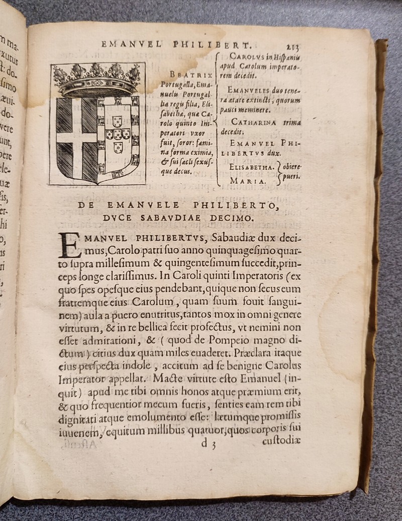 Sabaudorum ducum principumq Historiae gentilitiae libri duo (1599)