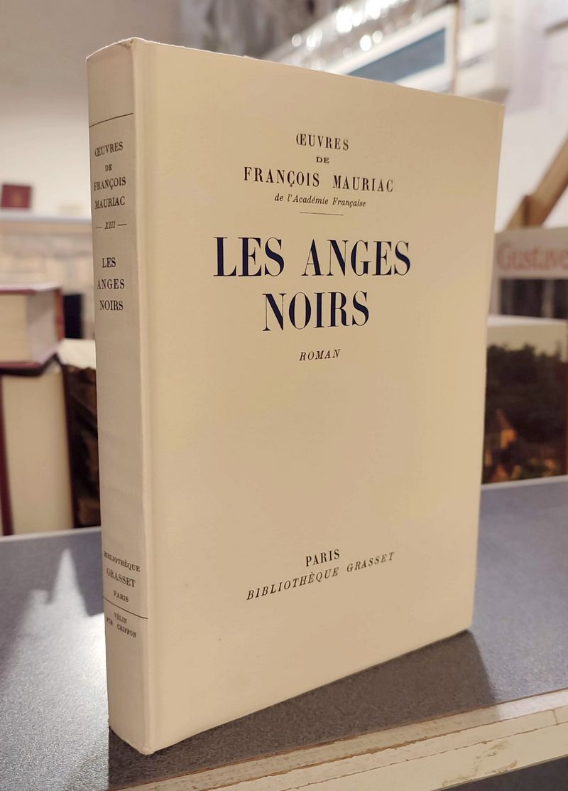 livre ancien - Les anges noirs - Mauriac, François