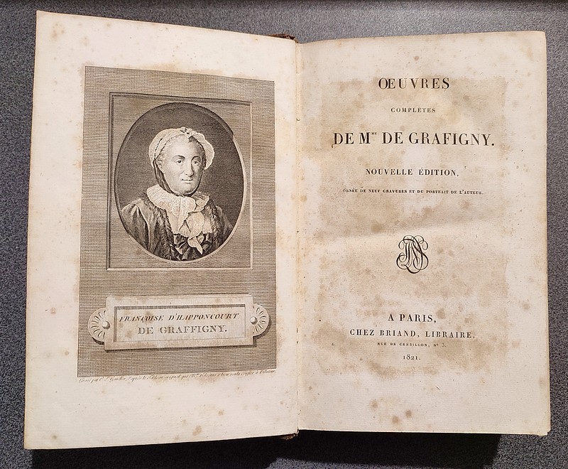 Oeuvres complètes de Mme de Grafigny
