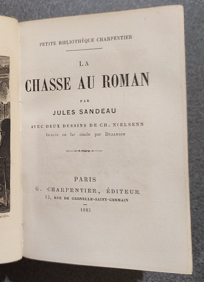 La chasse au roman