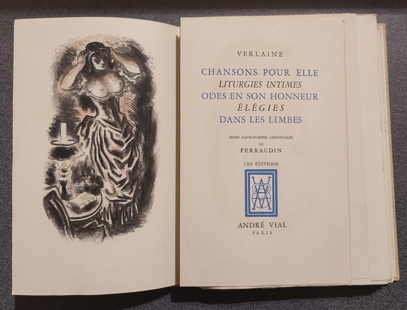 Oeuvres poétiques complètes (6 volumes) Vers de jeunesse - Poèmes saturniens - Fêtes galates - la bonne chanson - Romance sans paroles - sagesse - Jadis et naguère -Amour - Parallèlement - Bonheur - Chansons pour elle - Liturgies intimes - etc..