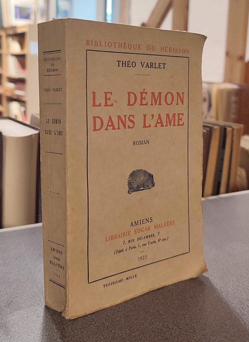 livre ancien - Le démon dans l'âme - Varlet, Théo