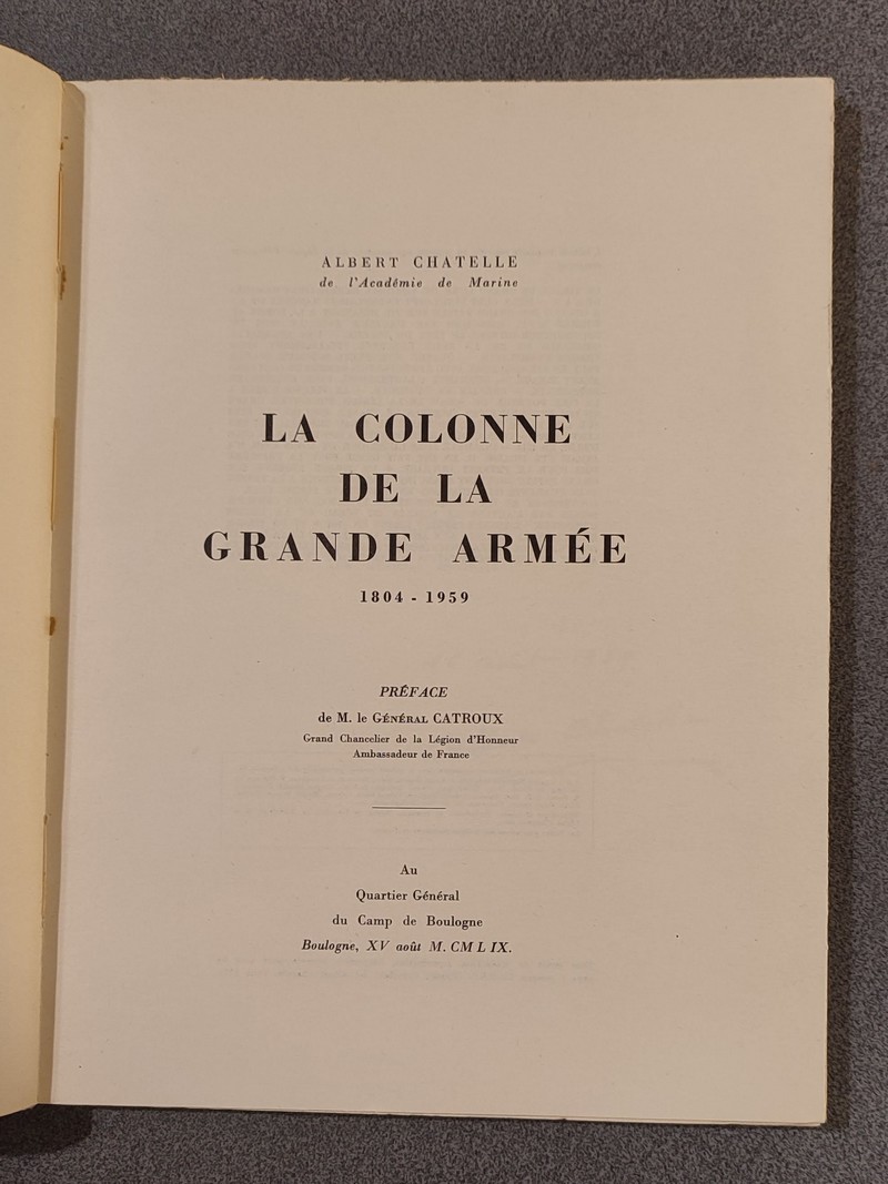 La Colonne de la Grande Armée