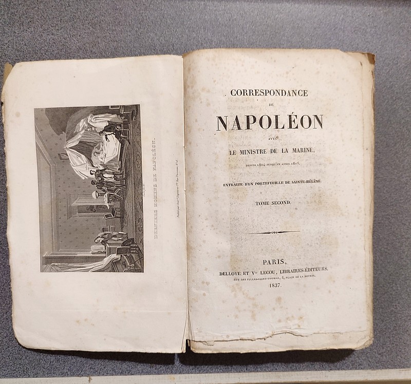 Mémoires et correspondance de Napoléon extraite d'un portefeuille de Saint Hélène (2 volumes)