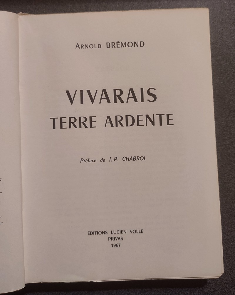 Vivarais terre ardente