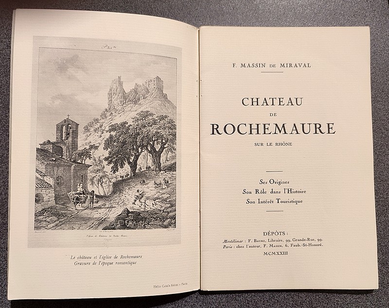 Château de Rochemaure sur le Rhône