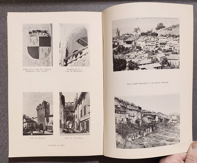 Histoire de Saint-Marcellin (2 volumes). I : Les temps anciens. II : Les temps nouveaux