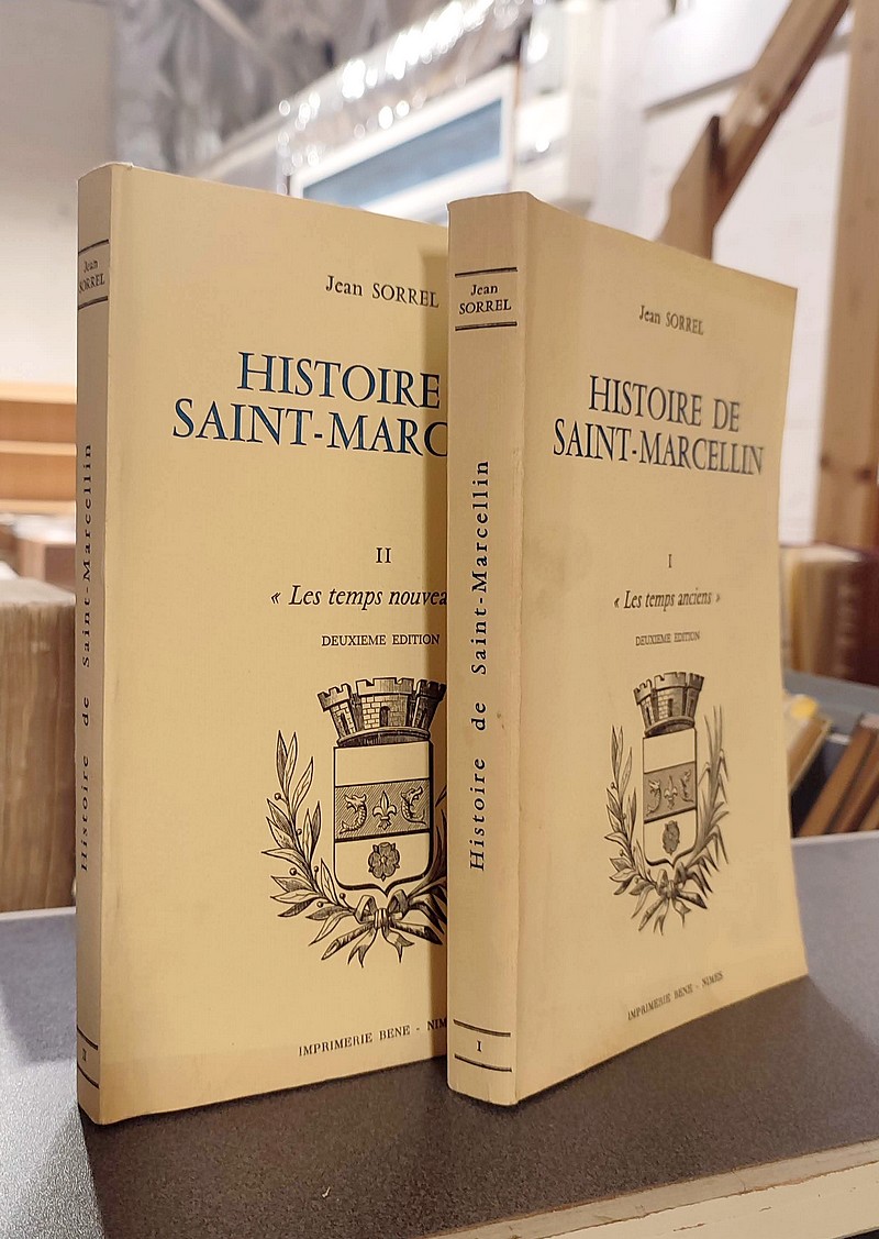 Histoire de Saint-Marcellin (2 volumes). I : Les temps anciens. II : Les temps nouveaux