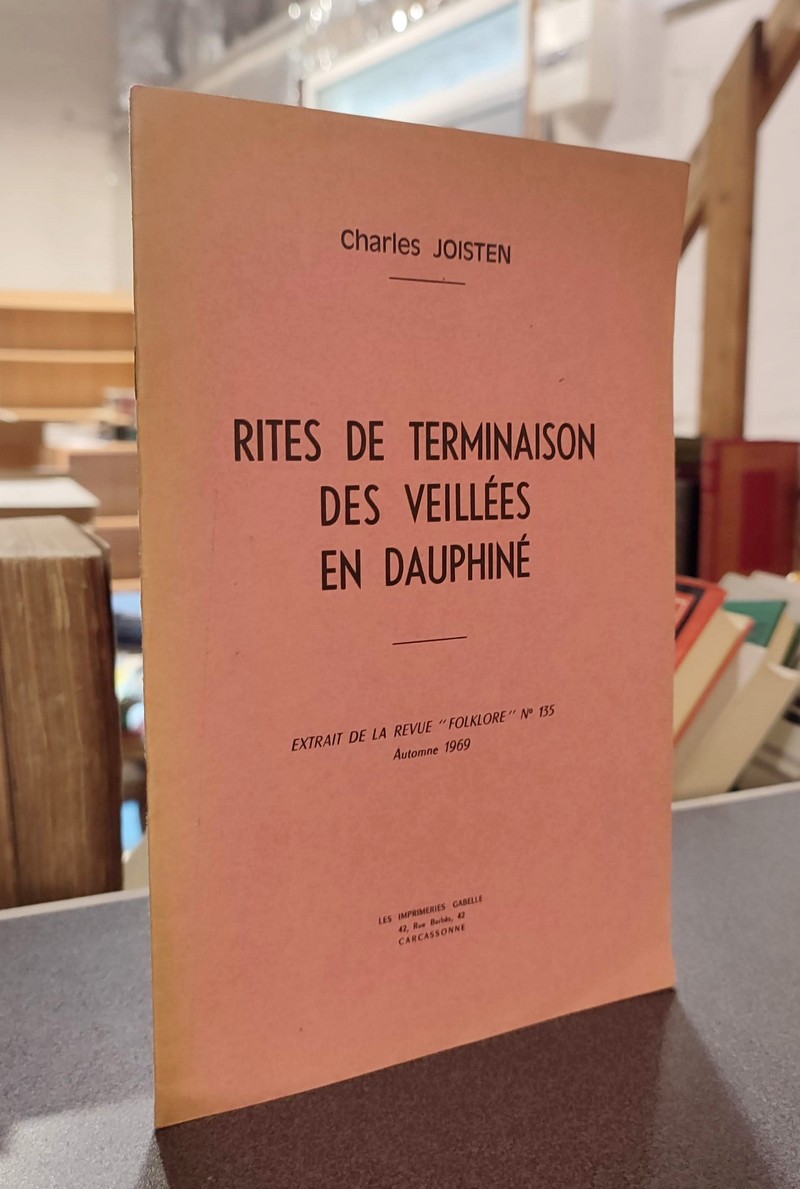 Rites de terminaison des veillées en Dauphiné