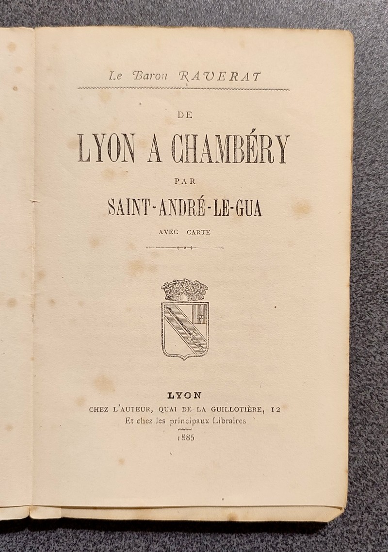 De Lyon à Chambéry par Saint-André-Le-Gua