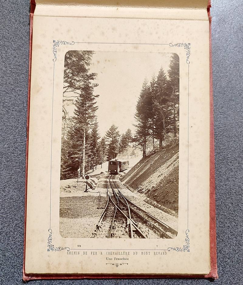 Le Mont Revard (Album de photographies vers 1895 du chemin de fer à crémaillère du Mont Revard)