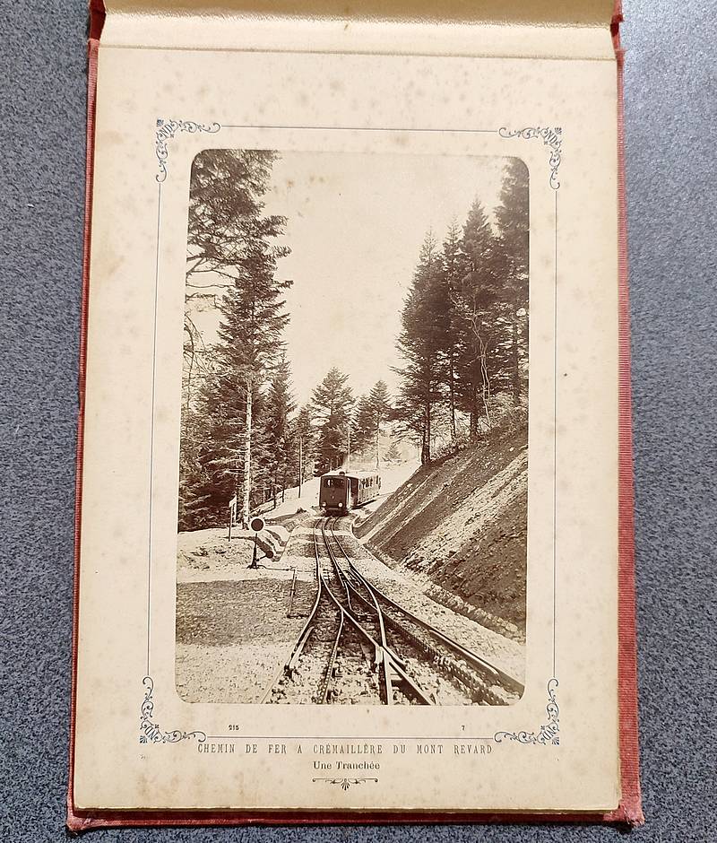 Le Mont Revard (Album de photographies vers 1895 du chemin de fer à crémaillère du Mont Revard))