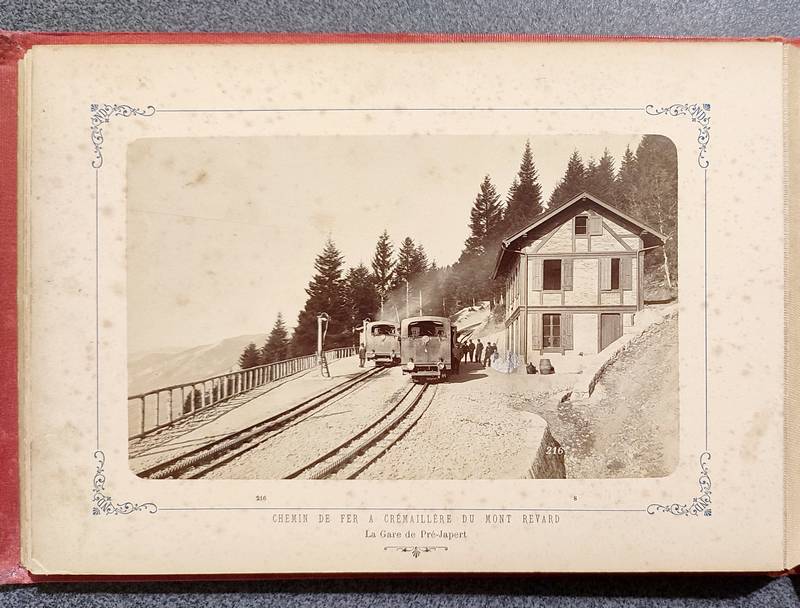 Le Mont Revard (Album de photographies vers 1895 du chemin de fer à crémaillère du Mont Revard)