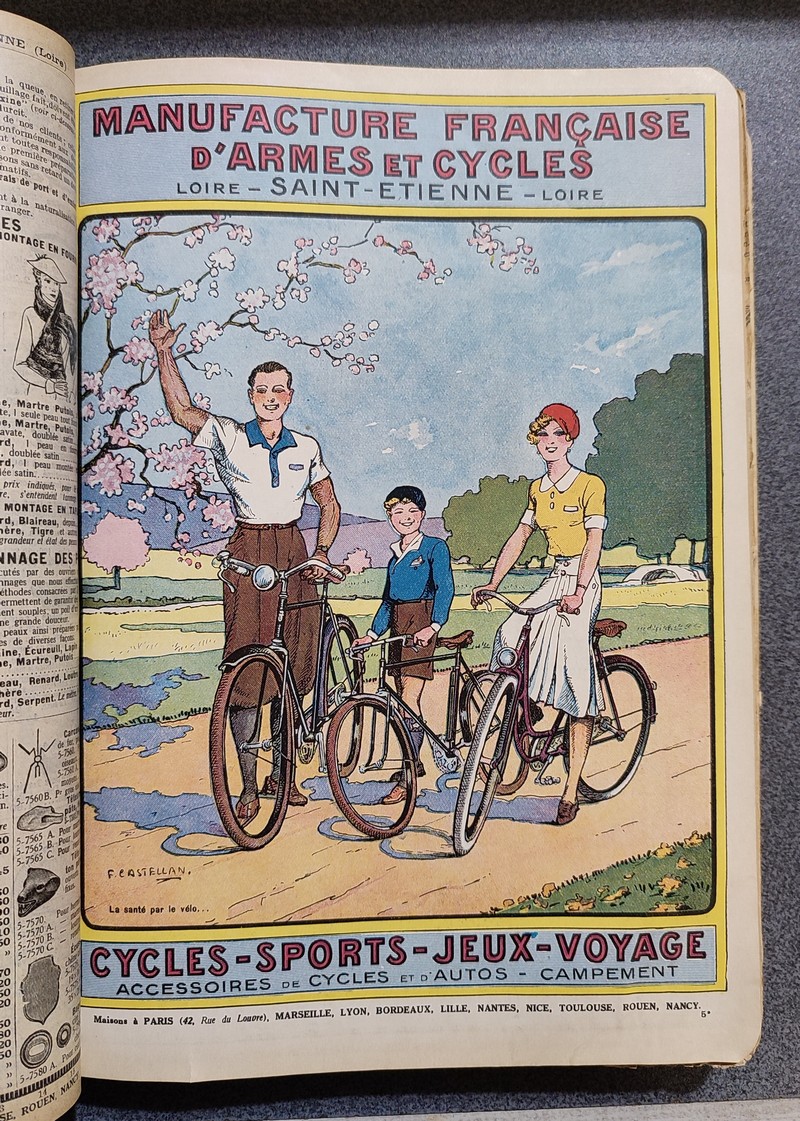 Catalogue de la Manufacture Française d'Armes & Cycles, Saint-Étienne, 1935