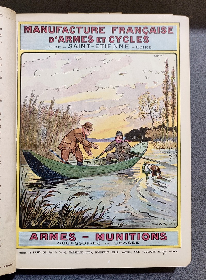 Catalogue de la Manufacture Française d'Armes & Cycles, Saint-Étienne, 1933