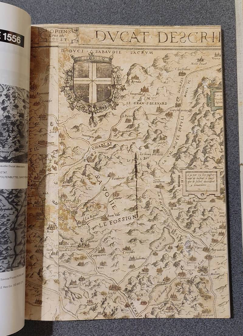 La Carte de Savoie. Histoire de la représentation d'un territoire