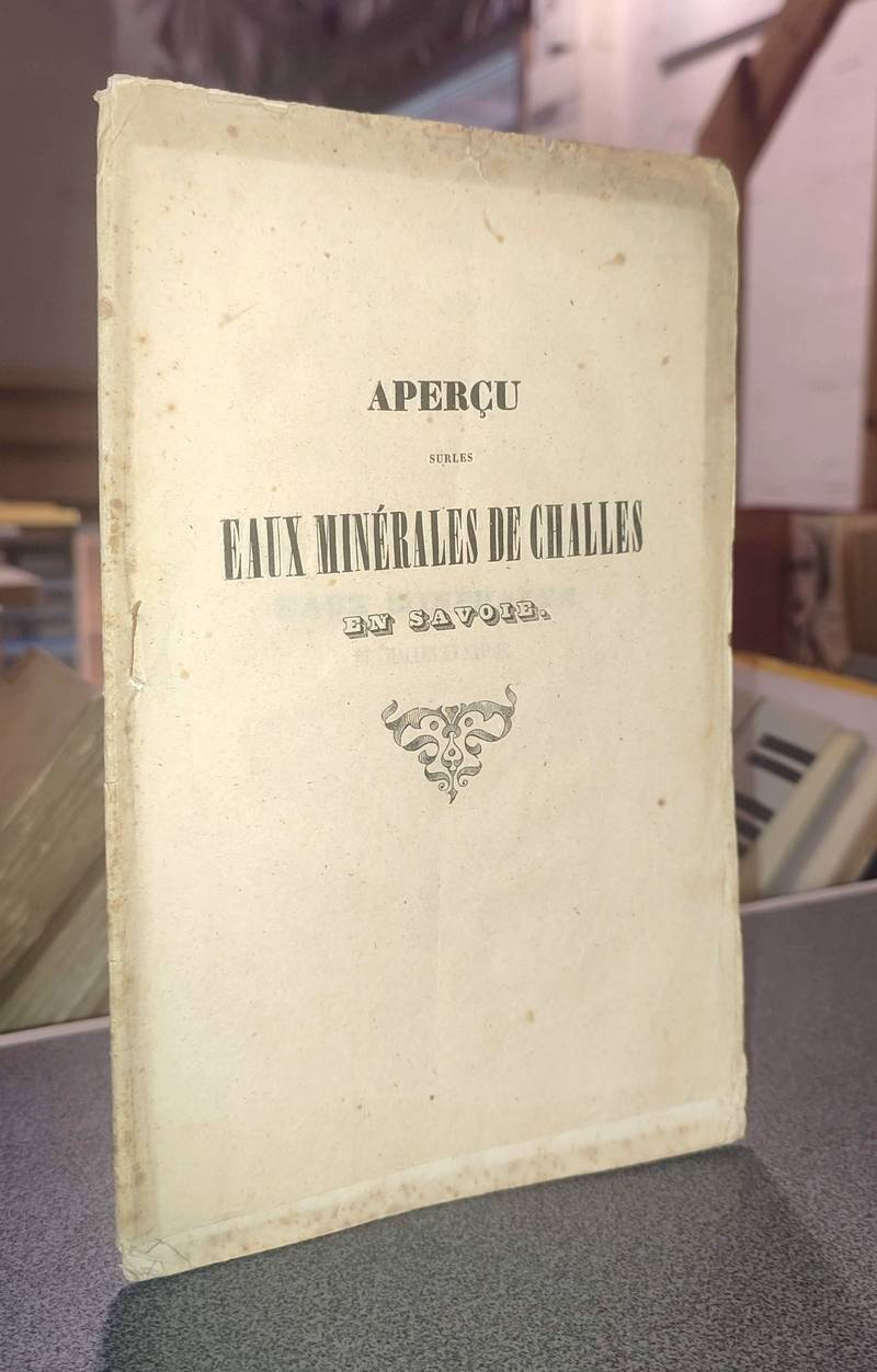Aperçu sur la nature et les propriétés médicinales des eaux de Challes en Savoie