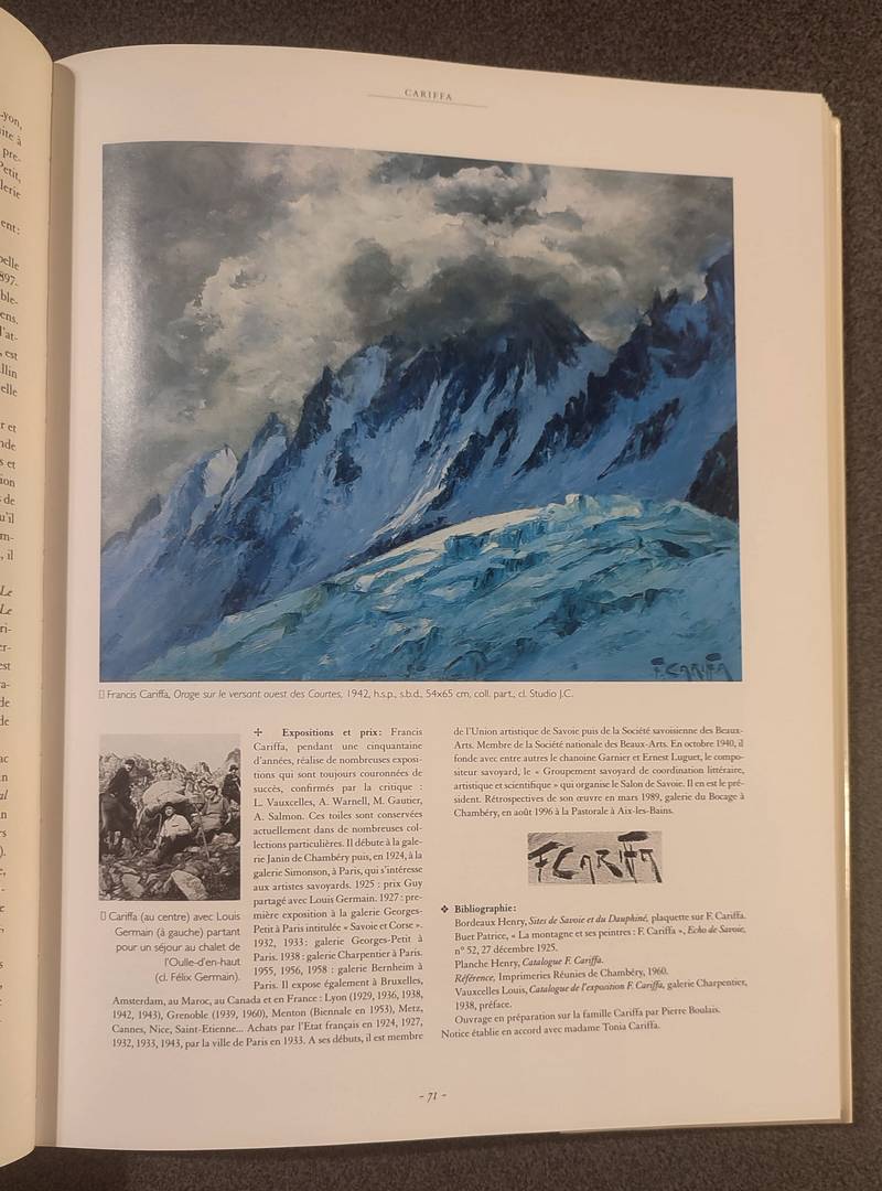 Les peintres de la Savoie 1860-1960