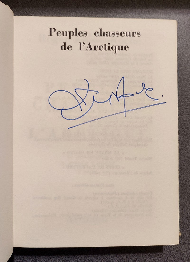 Peuples chasseurs de l'Arctique