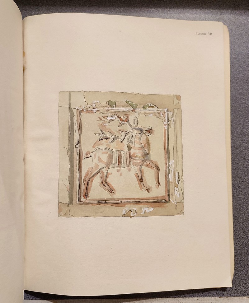 Plaques de Terre cuite préfabriquées d'époque Byzantine découverte à Carthage