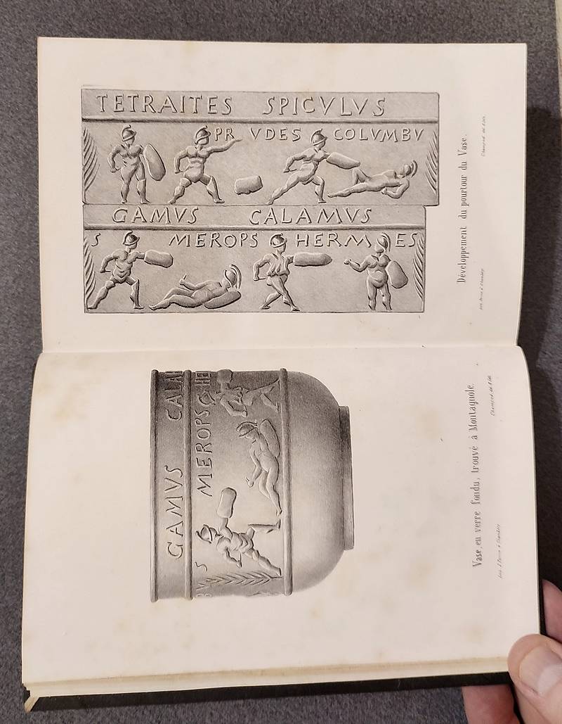 Mémoires et Documents de la Société Savoisienne d'Histoire et d'Archéologie. Tome 8 (VIII), 1864 + L'album des Habitations lacustres de la Savoie avec 16 lithographies en petit folio